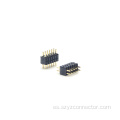 Conector de clavija de 1,27 mm, fila doble, recto, 12 pines